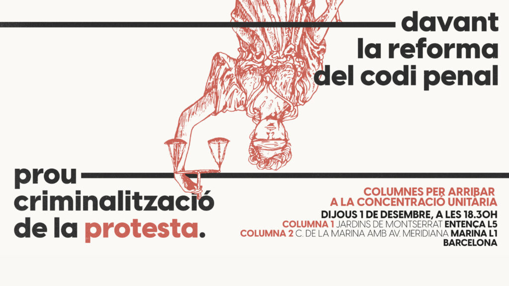 criminalització de la protesta